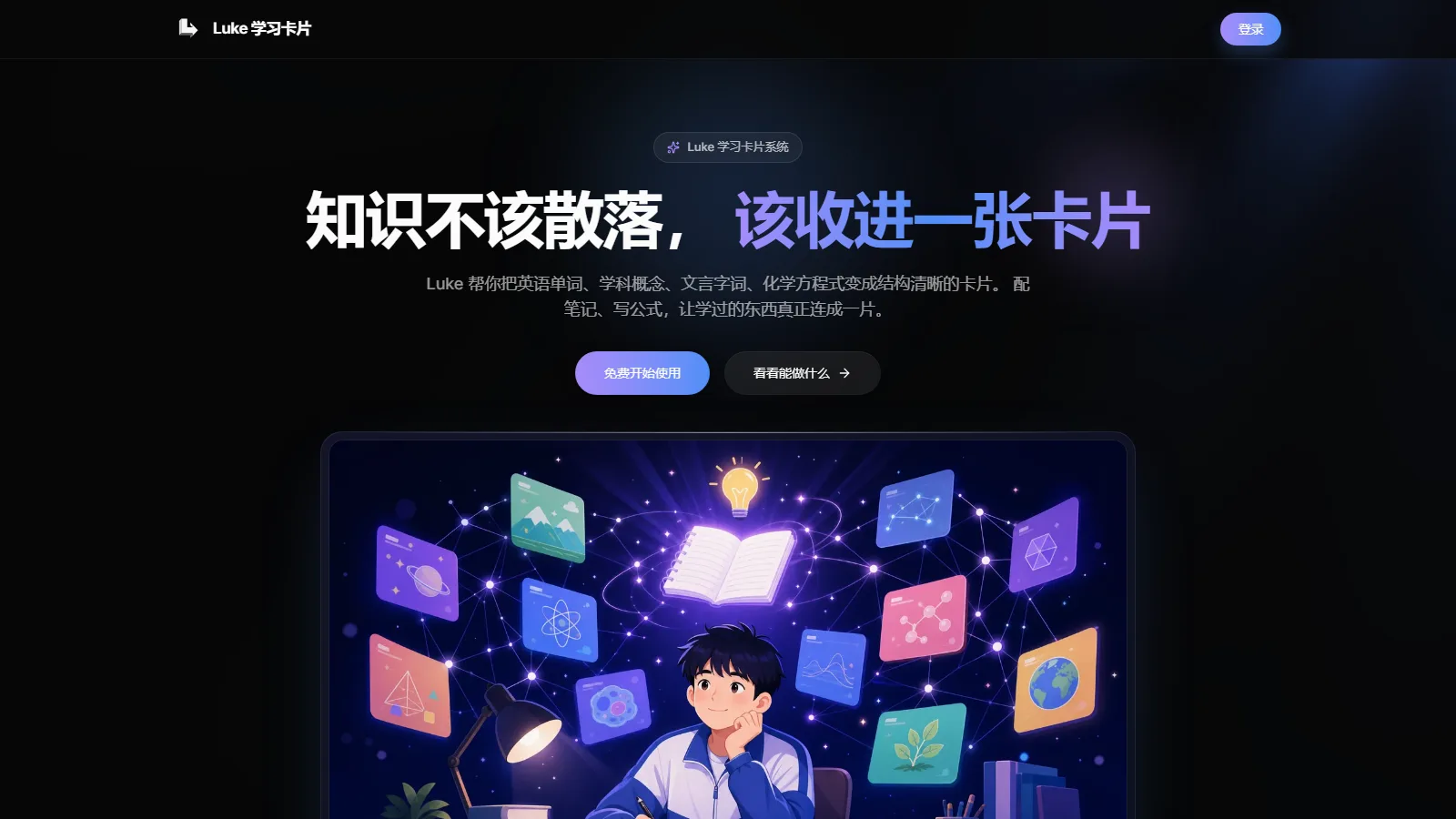 Luke 知识卡片 界面截图