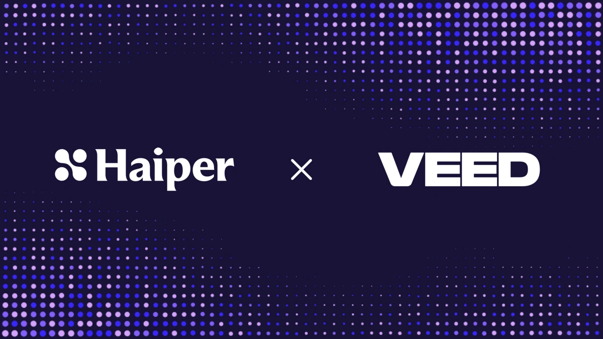 Haiper 与 VEED 合作推出 2.5 模型驱动的 API