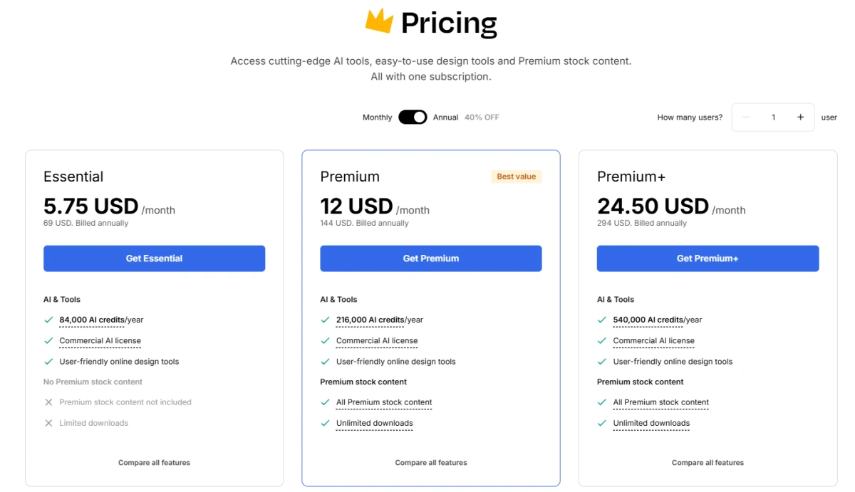 Freepik 整合六大 AI 视频生成模型，具备高性价比