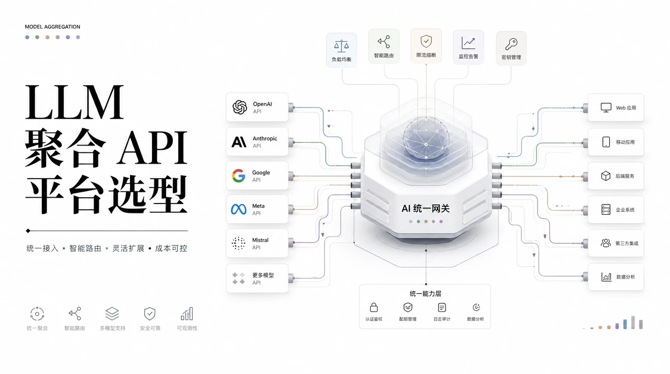 告别套壳与适配:2026 开发者主流 LLM 聚合网关选型指南 - AI 编程开发 - 创艺提示符