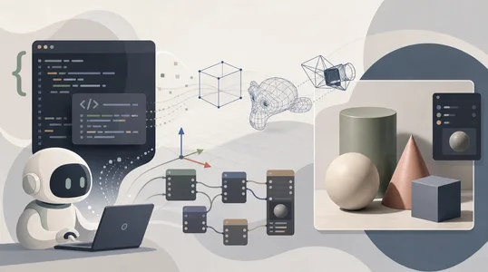 用 Codex 驱动本地 Blender 渲染 3D 场景，从一句话提示词到可编辑工程实战