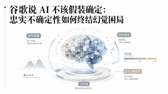 谷歌说 AI 不该假装确定：忠实不确定性如何终结幻觉困局