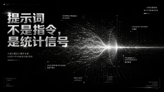 提示词不是指令，是统计信号