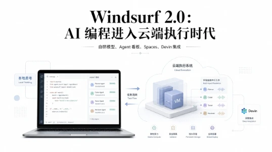 Windsurf 2.0 拆解：Devin 被塞进编辑器，氛围编程终于有了“调度中心”
