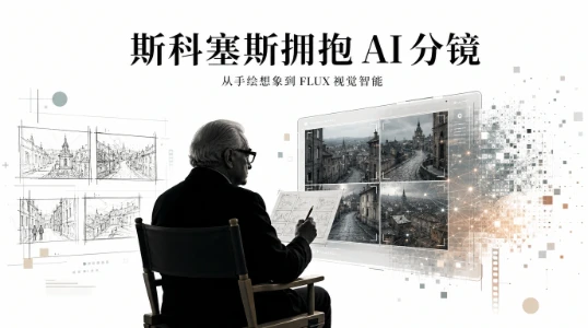 电影大师斯科塞斯开始用 AI 画分镜了