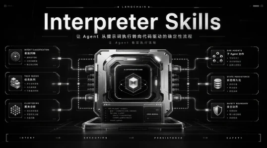 LangChain 让 Agent 的技能不再只靠提示词：Interpreter Skills 把确定性写进代码