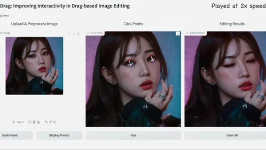 InstantDrag：能够即时拖拽的 AI 图像编辑模型