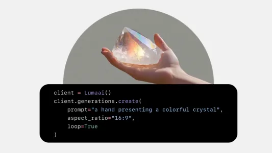 Luma Dream Machine 推出 API 智能创意平台