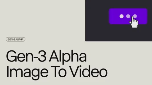 Runway 自动理解图片内容 并生成与之匹配的视频