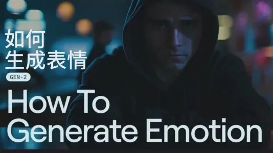 Runway 制作人物表情的简单方法