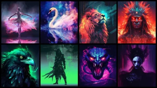 AI 创意绘画：动物的意象