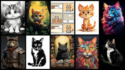 十种 AI 绘画常用的插画风格