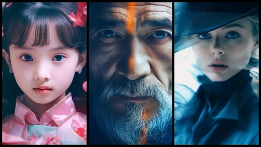 AI绘画创意绘画：人物电影海报