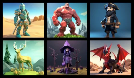 如何用 Midjourney 制作 MMRPG 游戏角色