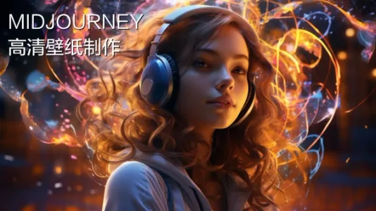 如何用 Midjourney 制作高清电脑壁纸