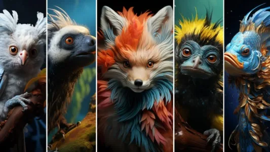 AI 创意绘画：创造奇异生物