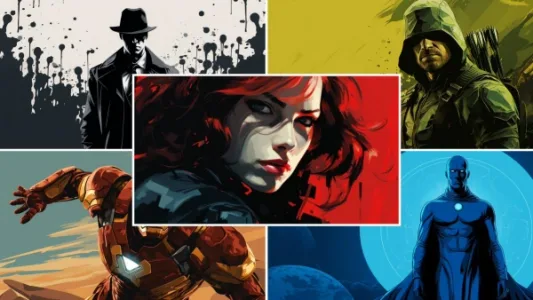 Midjourney 生成经典美漫人物极简咒语