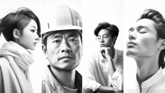 Midjourney 风格咒语：创作黑白艺术写真的 High Key Photography