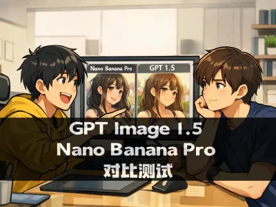 GPT Image 1.5 和 Nano Banana Pro 对比测试