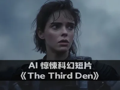 AI 惊悚科幻短片《The Third Den》