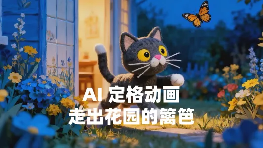 AI 定格动画：走出花园的篱笆