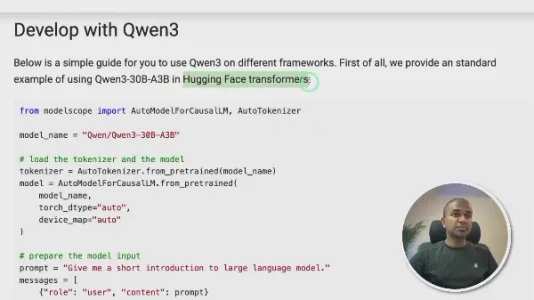 国外技术达人 Mervin Praison 通义千问3 实测