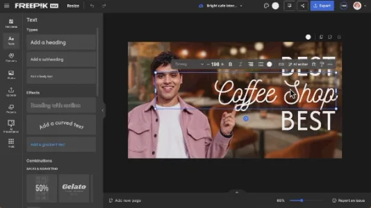 如何通过 Freepik 快速制作精美的视频缩略图
