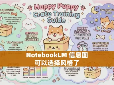 NotebookLM 信息图可以选择风格了