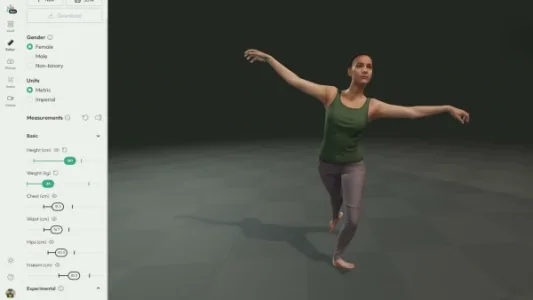 Meshcapade：文字生成 3D 动作软件极简教程