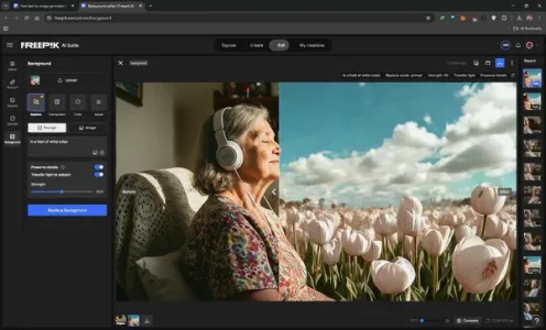 AI 创意视频：花田的魔法之旅