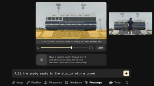 Pika 推出局部修改功能 Pikaswaps，可替换视频中的任意部分