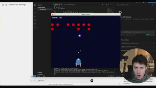 如何使用 OpenAI o3-mini 实现零代码游戏开发