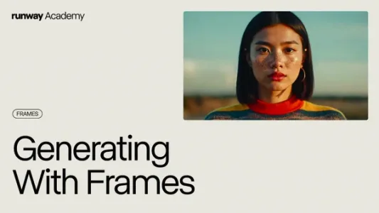 如何使用 Runway 绘画模型 Frames
