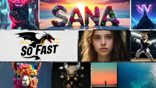 Nvidia 推出文生图模型：Sana