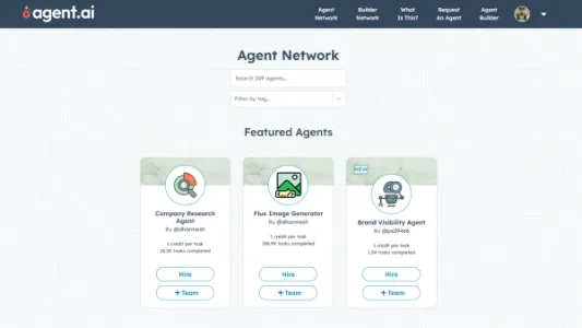 智能体构建及“人力资源平台”：Agent.ai