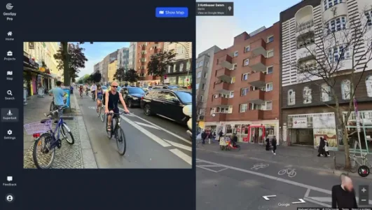 能够通过普通照片中街景自动定位实际位置的 AI 应用：Geospy