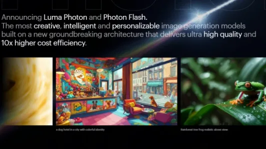 Luma 发布绘画引擎 Photon 性能超越 Midjourney