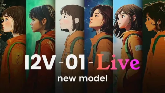 海螺 AI 发布了最新 2D 插画风格视频模型 I2V-01-Live
