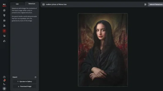 如何通过 Midjourney 纹理重绘把名画变成真实的照片