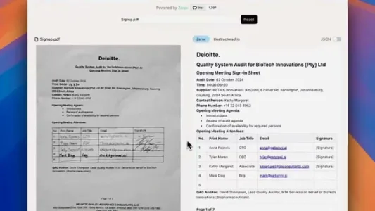 开源 AI OCR 工具 Zerox OCR