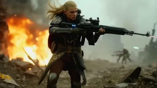 AI 创意短片《战锤 40K 版指环王》