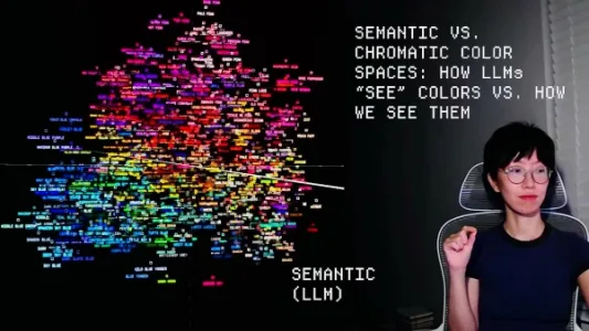 大语言模型看到的颜色和人类一样吗？