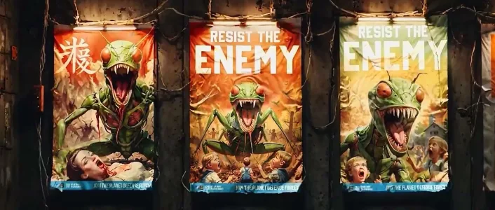 AI 科幻悬疑短片《屏障》