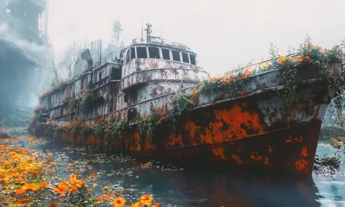 AI 音乐视频：《人类的幽灵》