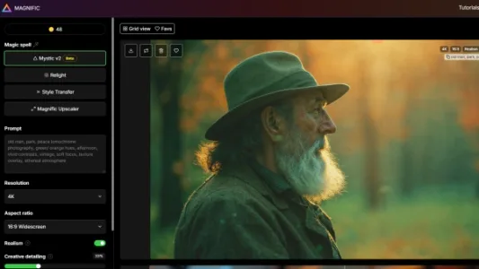 Magnific 发布了新的 Mystic v2 绘画模型