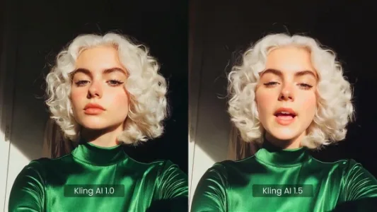 可灵 v1.0 vs v1.5 视频效果对比