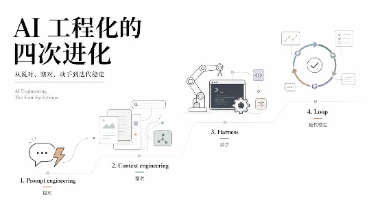 AI 工程的 4 步进化：每一步都站在上一步肩上