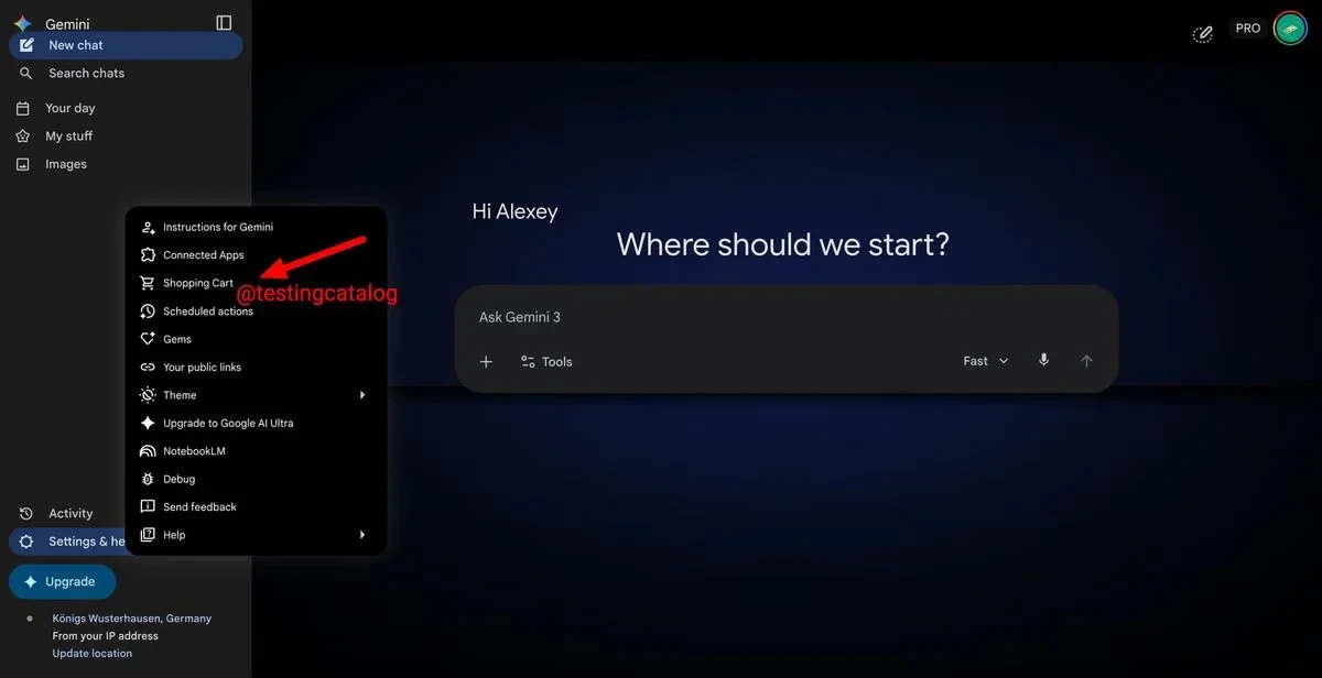 Google 在 Gemini 中测试智能体购物原生结账