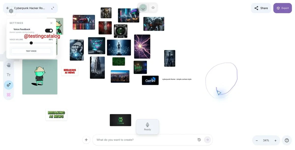 Google 为 Mixboard 开发语音模式与协作工具
